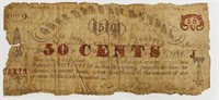 $.50 1862 Greensboro Mutual North Carolina