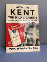 Kent Cigarettes Ad   Cardboard   NOT SHIPPABLE