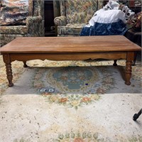 Rectangular Wood Coffee Table (ER)