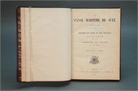 Le Canal Maritime de Suez Illustre. 1869. 1st.