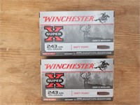 Ammo - .243 100gr. Soft point, 2 boxes