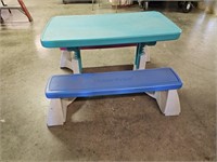 Fisher Price Adjustable Child's Picnic Table