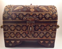 Vintage Bone Inlaid Chest