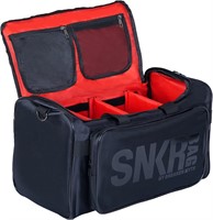 Men's Red Sneaker Duffel with 3 Compartments