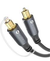 (New) Optical Audio Cable, WARRKY 3.3ft Optical