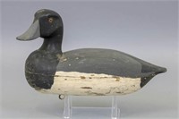 Bluebill Drake Duck Decoy by Unknown Illinois