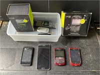 Bin with untested phones