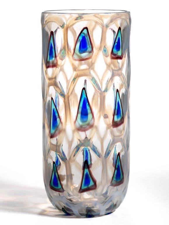 Ercole Barovier art glass vase