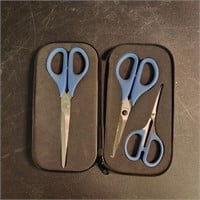 Recollections set of 3 scissors in zippered case