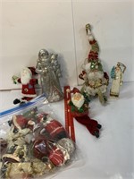 Flat of Christmas Decorations and Ornaments