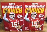 (10) HyVee Mahomes Magic Collectible Cereal Boxes