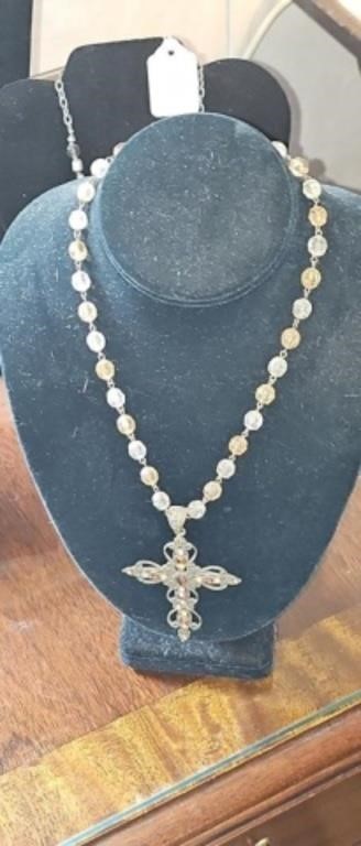 Cross necklace  without the stand