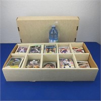 Box Of Sports Trading Cards: Hockey, Baseball,