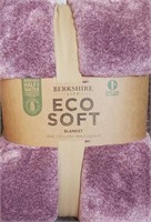 Berkshire Eco Soft King Blanket (Pink Purple)