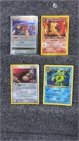 4 Hologram Pokemon Cards 1st Edition Gyarados