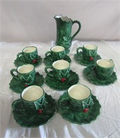 Incomplete Holly Teaset