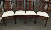 Set of 4 Stakmore Co. Inc. Chairs