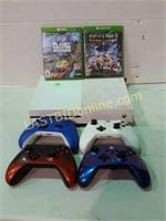 Xbox One with  Controllers and Games