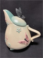 VTG Hull Pottery Butterfly Tea Pot