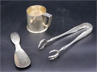 (3) pieces of Tiffany sterling silver, to