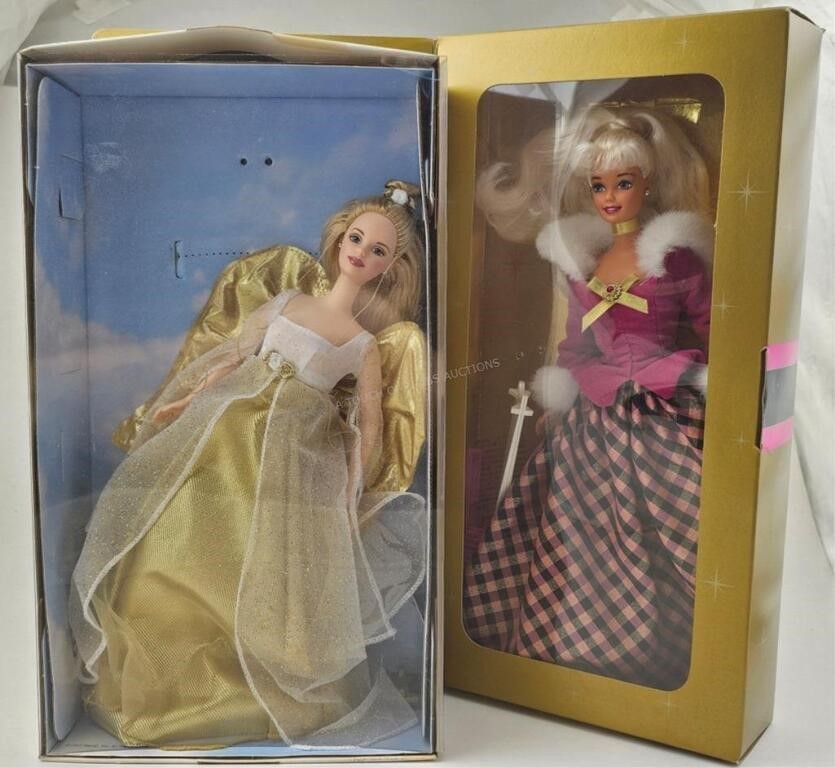 2 Collector Barbie Dolls