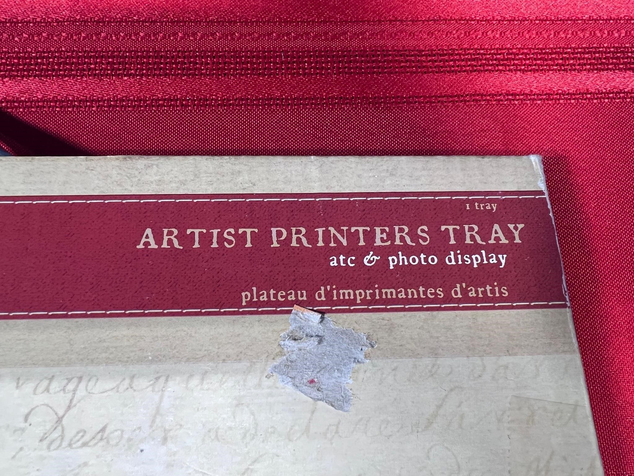 One Artist Printers Tray