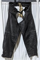 (O) Allstate Leather chaps, size Large.