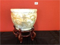 Asian Jardiniere / Stand