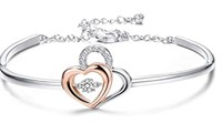 new Sllaiss "Heart with Heart" Double Hearts