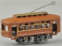 AMERICAN FLYER CLOCKWORK TROLLEY