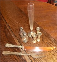 group of Sterling items