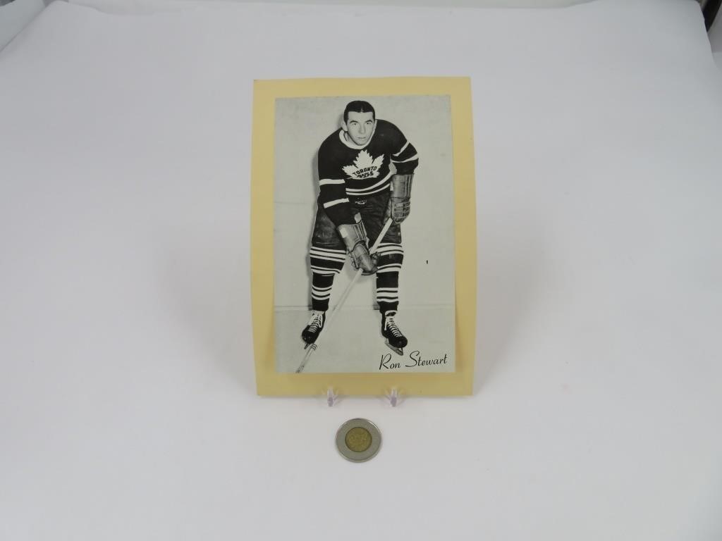 Ron Stewart , 1944/64 BEEHIVE Photo Hockey