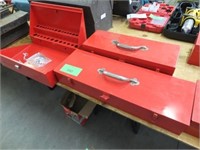 (3) Miscellaneous Snap-on Individual Tool Boxes: 1