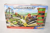 HOT WHEELS MARIO KART TRACK SET AND CARS  UNOPENED