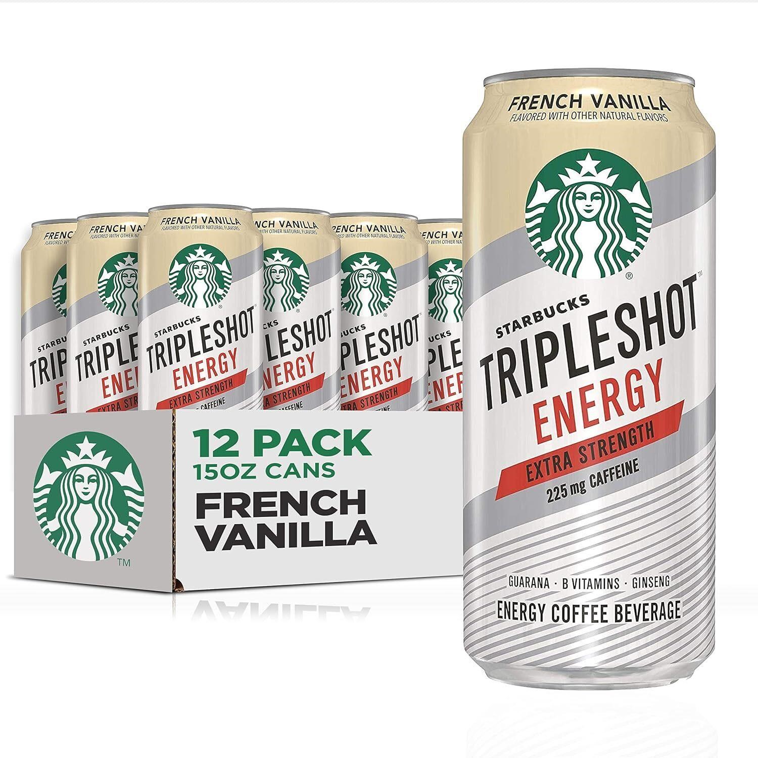 Starbucks Tripleshot  French Vanilla 12Pk 15oz