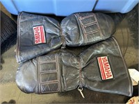 Vintage Yamaha Leather Mitts