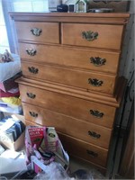 Maple 7 drawer chest