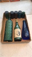 Awesome lot of colored glass items