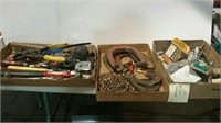 Tools, horseshoes and miscellaneous hardware