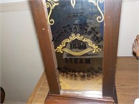 Steam Mineral Advertising mirror lamp