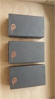 3 John Russell Case Slimlock Knife Boxes