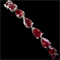 Natural Pigeon Blood Red Ruby Bracelet