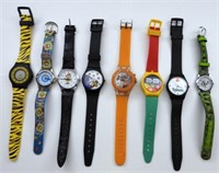 (8) ASSORTED WRIST WATCHES