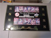 NY Yankees 1998 World Champs Plaque