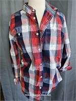 American Rag Men's Plaid Shirt Large