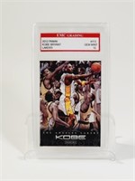 Kobe Bryant Gem 10 Graded Card