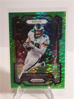 2023 Panini Prizm Lime Green Pulsar Dallas Goedert