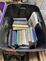 BIN W VINTAGE BOOKS