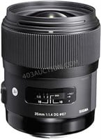 $1000 Sigma 35mm F1.4 E-Mount Art Lens - NEW