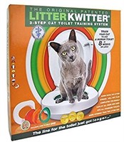 LITTER KWITTER 3-STEP CAT TOILET TRAINING SYSTEM